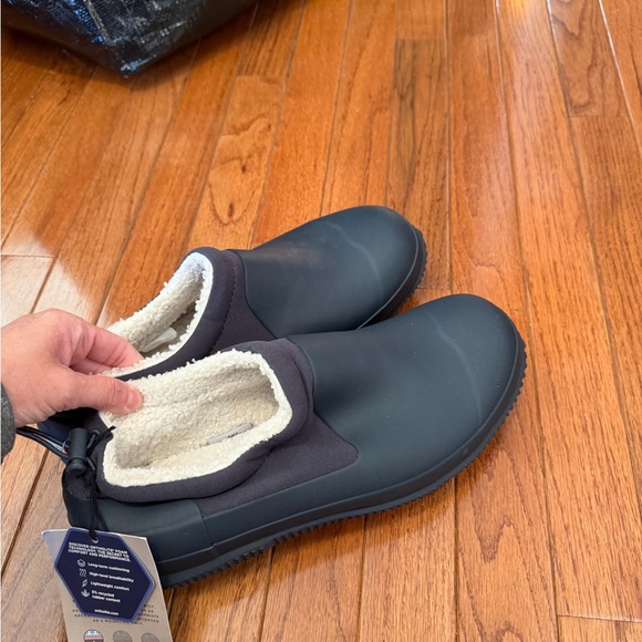 Hunter slip on boots navy men’s size 11 women’s 12 uk10 - Picture 4 of 5